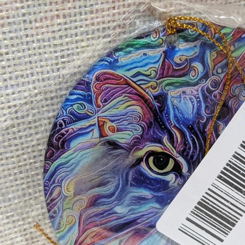 Colorful Cat Hanging Ornament Decor